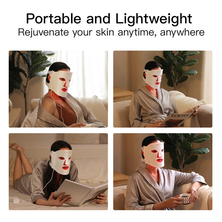 LED Red Light Therapy Face Mask