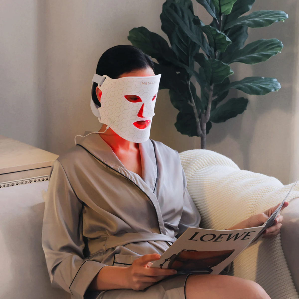 LED Red Light Therapy Face Mask